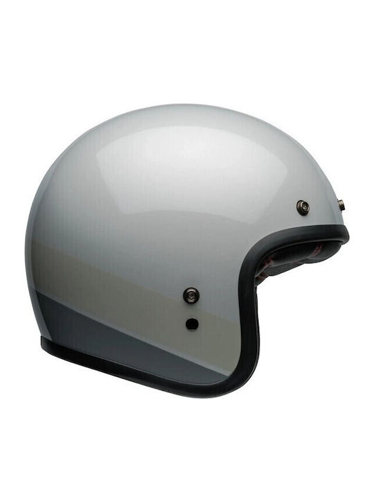 Bell Custom 500 Apex Gloss Silver Flake Κράνος ...