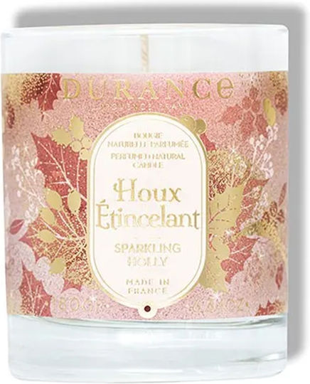Ароматна Свещ Sparkling Holly 180гр Ароматно Керие