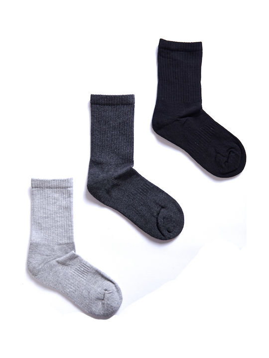 Șosete Unisex Sportive Pachet Economic 3 Perechi Multicolore