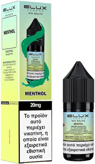 Elux Готова Течност за Пълнене с Мента Вкус 20мг 10мл
