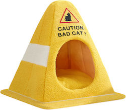 Denik Φωλιά Caution Bad Cat Κιτρινη 65cm