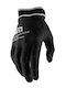 100% MX Ridefit Summer Men's Motocross Gloves Black