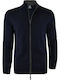 Cardigan Tricotat pentru Bărbați Blue