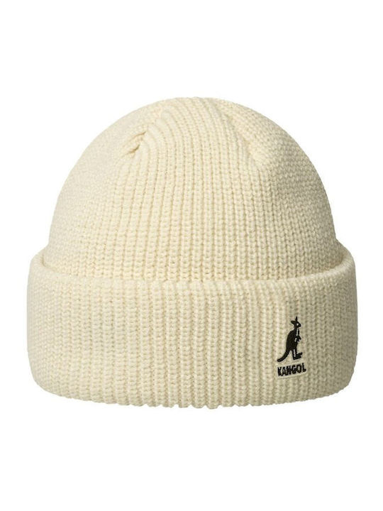 Beanie Unisex Beanie Knitted in White color