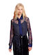 Women's Long Sleeve Shirt Blue