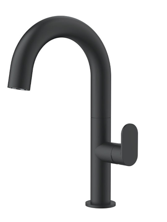 Orabella Mixing Tall Sink Faucet Black