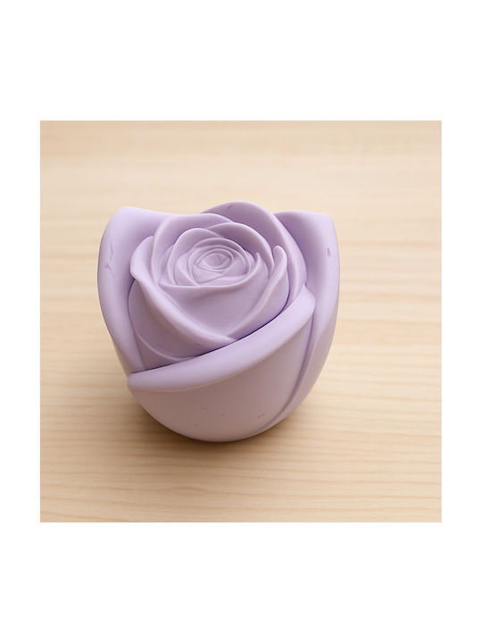 Handmade Aromatic Candle Handmade Jar Rose Purple 11x11cm 750g