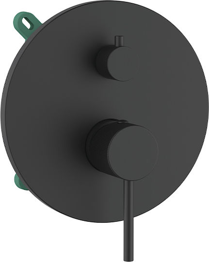 Orabella Built-in Faucet Mixer for Shower Black