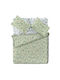 Saint Clair Cotton Duvet Cover Set 225x245cm Extra Large with 2 Pillowcases Aqua