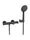 Orabella Mixing Bathtub Shower Faucet Complete Set Black