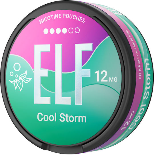 Elf Bar Pouches Nikotin Mittel 12mg mit Geschmack Kühle Sturm