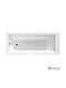 Sirene Cubic Badewanne Acryl mit Hydrotherapie 170x80cm