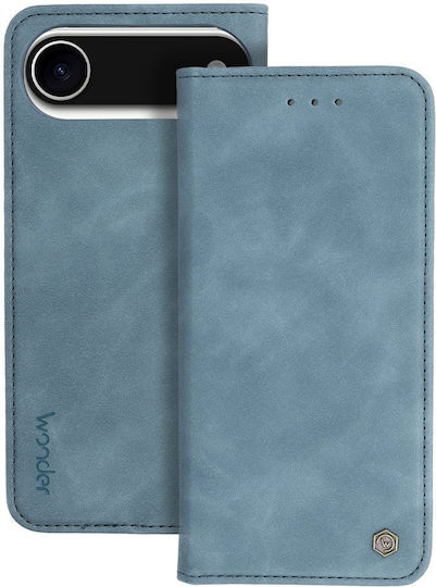 Wonder Back Cover Δερματίνης / Σιλικόνης Γαλάζιο (iPhone Air)