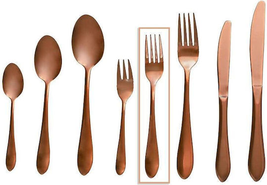 Espiel Prime Gabel-Set Obst/Dessert Edelstahl Silber 17.8cm 12Stück