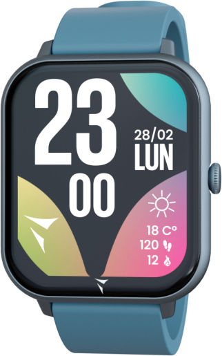 Techmade Glow 40mm Smartwatch mit Pulsmesser (Blau)