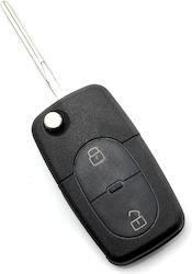 Audi Knife-type Key Case 2 Buttons Battery 1616 Carguard
