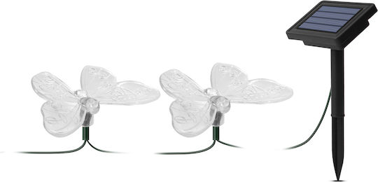 Solar Led Light Butterflies 2.9 m 10 Colored Leds