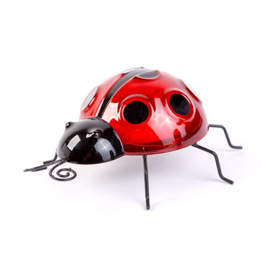 Solar Lamp Ladybug Red 15 x 7 x 16 cm 6 LEDs