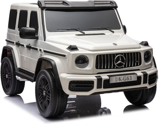 Mercedes AMG G63 Διθέσιο με Τηλεκοντρόλ Licensed 24 Volt Λευκό