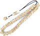 Kompologadiko Graven Camel Bone Worry Beads with 33 Beads Brown
