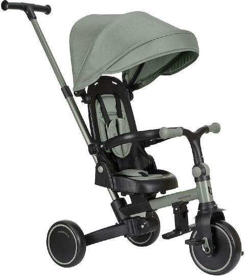 Kikka Boo Aluma Convertible with Parental Handle 8 in 1 for 12 Months Army Green
