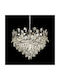Alista Home Candelabru 9xE14 Ø49cm cu Cristale Transparent AT1CT-IM1P-HT2L-CC6705/500CR
