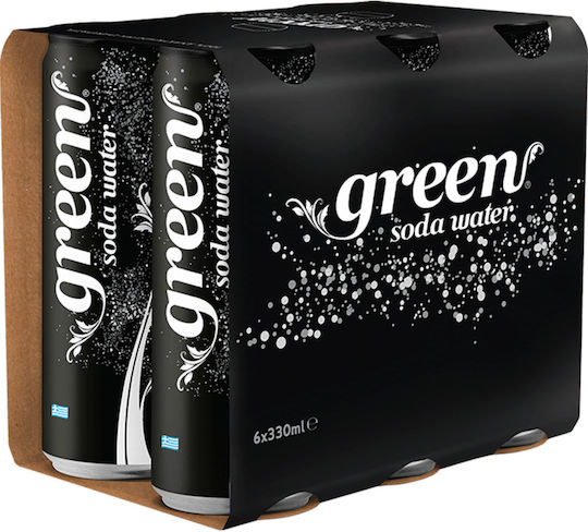 Green Soda cu carbonatare în Cutie 100970 6x330ml