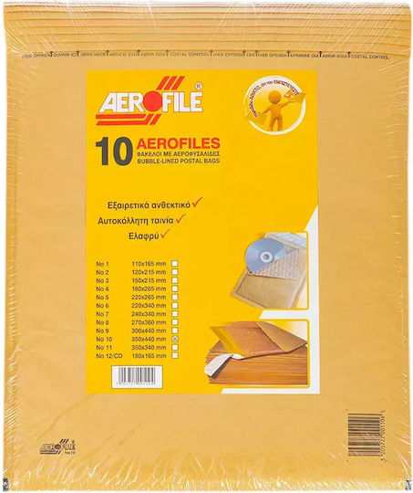 Aerofile Mailing Envelope Catalog Envelope Padded 10 Pieces 32x45cm No9