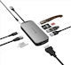 Adam Elements Casa X USB-C Docking Station mit HDMI 4K PD Ethernet Silber