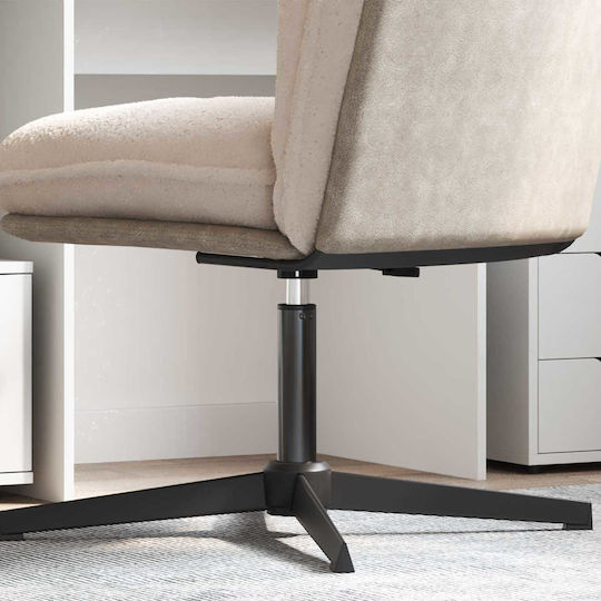 vidaXL Sitzmöbel für Bürostuhl 5x5x44cm Schwarz