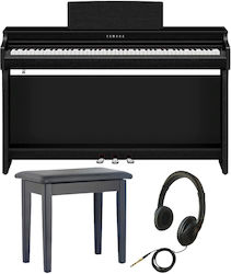 Yamaha Electric Upright Piano Clavinova Matte B...