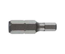 Biți Torsiune 1/4'' Din Iso 1173 Formă C 6.3 Profil Hexagonal T-rip Hex Dimensiune 3.0 H-rip Lungime 25