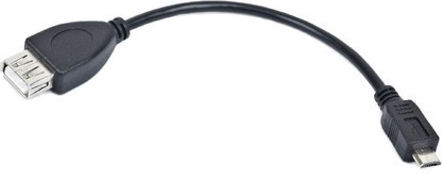 Lanberg Конвертор USB-A мъжки към USB-A мъжки Черен 50бр NSK-0614