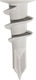 Hard Plast Schraubanker Kunststoff 15x33mm 100Stück
