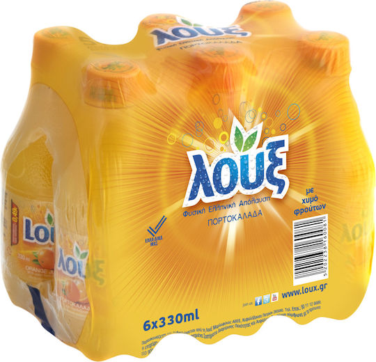Λούξ Πορτοκαλάδα με Ανθρακικό σε Φιάλη 6x330ml