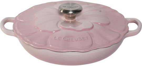 Le Creuset Gourmet Flower Ρηχή Κατσαρόλα από Μαντέμι 26cm