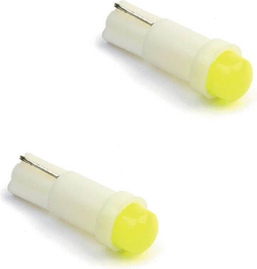 Carner Λάμπες Αυτοκινήτου T5 LED Λευκό 12V 2τμχ