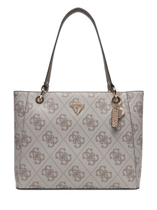 Guess Noelle Ii Damentasche Schultertasche Beige