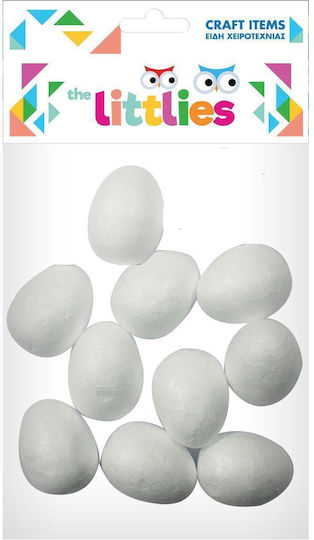 Яйца Стиропор За Ръчна Изработка Littlies 60mm 10 Броя 646588