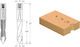 Cms Drill Through Holes Flattened Cylindrical Shank Adjustment Screw D5x27x57.5 Z2 Stg