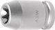 710 E Impact Socket Heads Internal Torx Profile 1/4'' E 14