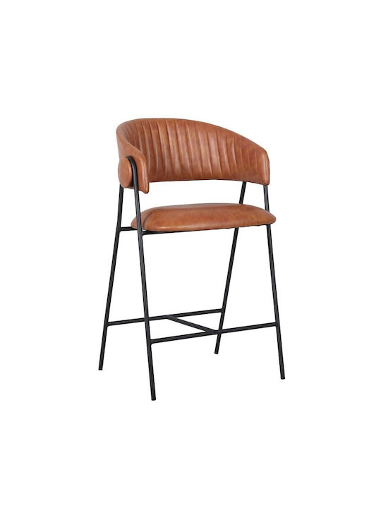 Alfred Καρέκλες Τραπεζαρίας Μεταλλικές Camel 2τμχ 58x53x66εκ.