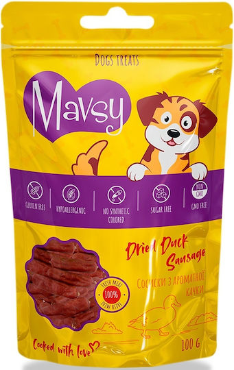 Mavsy Salami Dog with Duck and Meat 100gr