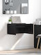 Desk Wooden Black Beech 60x45x30cm