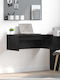 Desk Wooden Black Beech 80x45x30cm