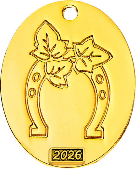 Metal Decorative Gold Horseshoe 2.5x3.5cm M2026/11343