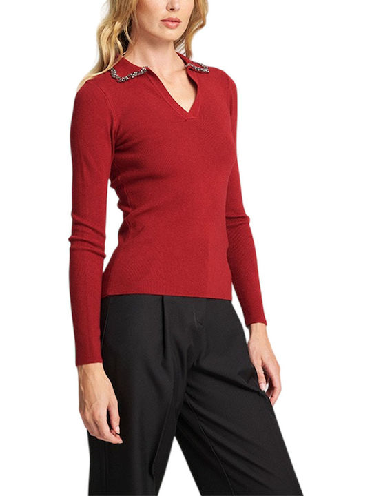 Mind Matter Women's Sweater Red