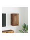Wall Living Room Cabinet Made of Particle Board Old Wood 30x31x60cm