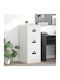 Schublade Büro mit Schloss White 44x50x106.5cm