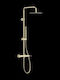 Gloria Shower Column with Mixer 80cm Gold